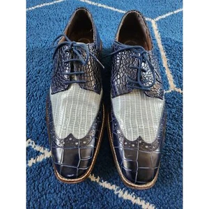 Stacy Adams Men's Gallinari Wingtip Oxford Shoes -8.5  - Picture 1 of 9