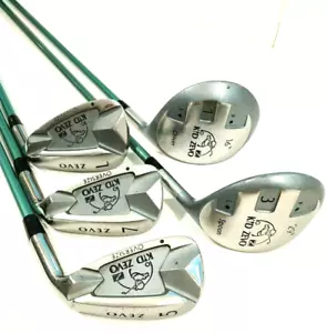 GOLF SET IRON KID ZEVO 5 6 7 DRIVER 1 WOOD SPOON 3 Graphite Shaft 36" - 40"3/4 - Picture 1 of 11