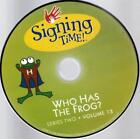 Signing Time!: Who Has The Frog? Series Two Volume 13 DVD VIDEO sign language
