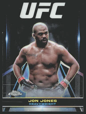 2024 Topps Chrome UFC #SUG-1 Jon Jones Supergiant - Image 1 of 2
