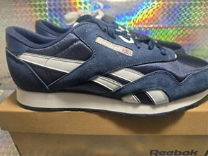 NIB Men's Reebok Classic Nylon Running Sneakers Size us 10.5-D - Picture 1 of 5