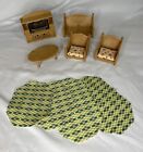 Calico Critters Comfy Living Room Furniture Tv Chairs Rugs Table Lot