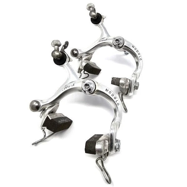 New Silver Modolo Flash Short Syntherized Pads Reach Brakeset for Road Bike - Bild 1 von 1