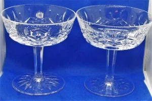 2 copas de Sherbet Waterford de cristal de plomo champán - Imagen 1 de 4