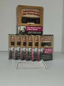 Adventures in Old-Time Radio The Burns & Allen Show Box Set 6 Cassettes 9 Hrs - Picture 1 of 8