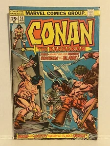 Marvels Conan The Barbarian 53 Aug 1975 Comic - Picture 1 of 2