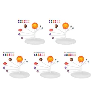 5 Sets Sonnensystem-Modellbausatz, Astronomie-Planetenmodell, - Bild 1 von 12
