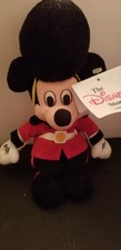 The Disney Store England Palace Guard Mickey Mouse Mini Bean Bag-Beanie
