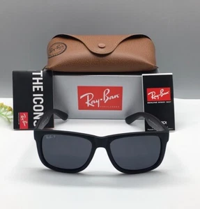 GAFAS DE SOL NEGRAS/GRISES RB4165 RAY-BAN JUSTIN MOR-003 - Imagen 1 de 10