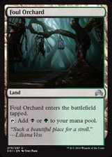 4x Foul Orchard MTG Shadows over Innistrad NM Magic Regular