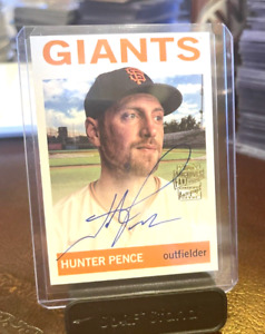 2023 Topps Archives - HUNTER PENCE *ON CARD AUTO 1964