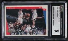1997-98 Upper Deck Collector's Choice Allen Iverson #302 CGC 9 Mint HOF