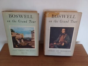 Vintage Boswell Bücher auf der Grand Tour Italien, Korsika, Frankreich, Deutschland usw. - Bild 1 von 8