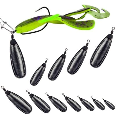 Sloth Pendelblei 3-30g Blei mit Wirbel Barsch Hecht Zander Jig Raubfisch Jigkopf - Bild 1 von 4