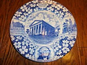 TARGA COMMEMORATIVA VINTAGE RICHMOND, VA BICENTENARIO 1737-1937 E. B. TAYLOR COMPANY - Foto 1 di 12