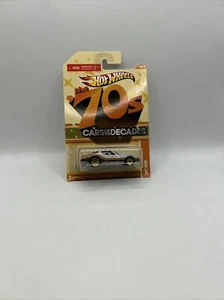 2011 Hot Wheels 70s Cars of the Decades 18/32 HOT BIRD Silver w/Gold Lace Spokes - Picture 1 of 4