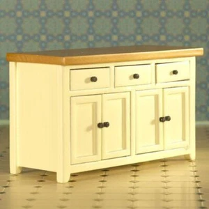 Cream Shaker Style Sideboard 1/12 Scale for Dolls House (3152) - Picture 1 of 1