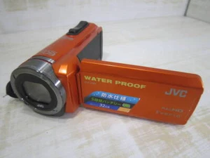 JVC Everio GZ-R300-D Water Proof Dust-proof Camcorder 32GB Storage Orange - Picture 1 of 2