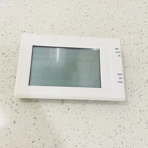 Programmable Thermostat Lux Products 7-Day TX9600TS White AC Heat HVAC Tested - Picture 1 of 14
