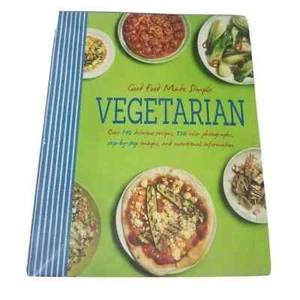 Vegetarian Good Food Made Simple Cookbook Recipe Book Recipes Cooking - Imagen 1 de 8