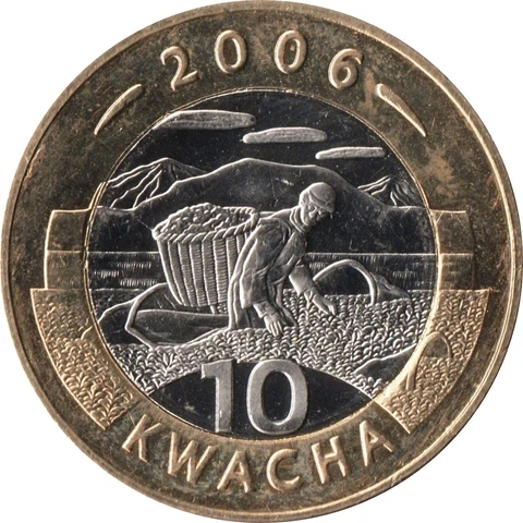 Malawian Coin | Malawi 10 Kwacha | Farm | 2006 Cover