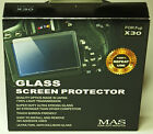 MAS Displayschutz aus Glas für FUJIFILM X30