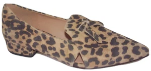 Nuevos zapatos sin cordones Cole Haan viola leopardo gamuza 5,5 M - Imagen 1 de 3