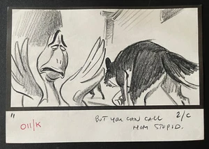 Balto Original Film Storyboard Zeichnung Kunst Animation Balto & Boris #31 - Bild 1 von 4