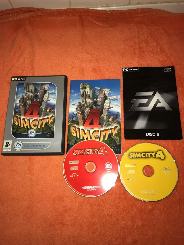 SIM CITY 4 DELUXE EDITION. SUPERB CITY SIMULATOR/STRATEGY GAME FOR THE PC!! - Image 1 of 1