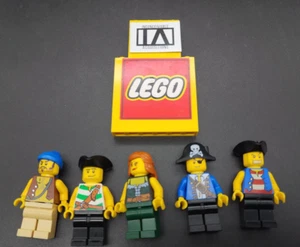 Menge 5 LEGO Piraten Minifiguren-ERHALTEN SIE GENAU DAS, WAS SIE SEHEN - Bild 1 von 7