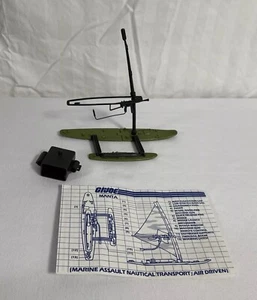 1984 Vintage G.I. GI Joe ARAH Manta Wind Surfer & Blueprints - NO SAIL - READ - Picture 1 of 12