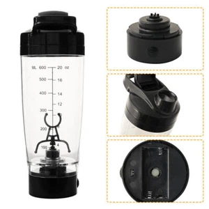 Shaker 600ml mit Metallkugel | Mixing Becher Trinkflasche Shake Flasche Bottle - Bild 1 von 13