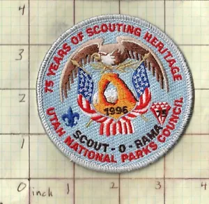 Utah National Parks Council 1996 Industry Centennial bg47 BSA Pfadfinder Patch - Bild 1 von 1