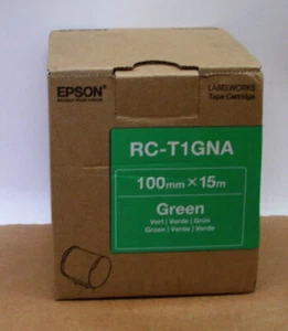Epson RC-T1GNA cartuccia nastro rosso 100 mm x 15 m C53S633006 per Labelworks Pro 100 - Foto 1 di 1