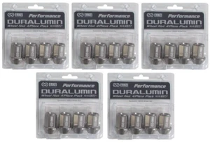 Enkei GENUINE Performance Duralumin Normal Lug Nuts Set for 5H 35mm12x1.5 Silver - Picture 1 of 5