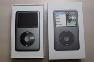 Apple iPod Classic 6.Generation 120GB schwarz A1238 von 2008 MB565ZO/A - Bild 1 von 6