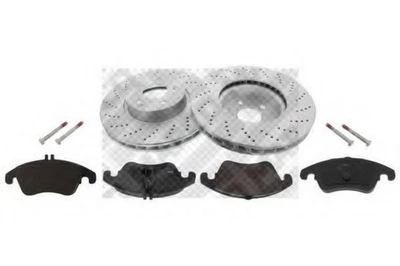 MAPCO Kit dischi e pastiglie adatto per MERCEDES-BENZ C-Klasse Limousine (W204) - Immagine 1 di 4