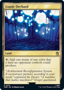 Lámina ligeramente jugada Exotic Orchard [Doctor Who] - Imagen 1 de 1