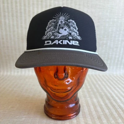 Dakine Surf Trucker Sombrero Para Hombres OSFA Gorra Snapback Negra Gris Sirena Estampado Ripstop Foto 1 de 4