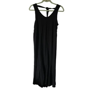 Splendid Casual Black Dress Scoop Neck Tank with tie back support size XS $178 - Picture 1 of 16