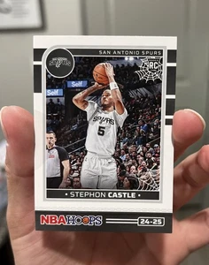 2023-24 Panini Haunted Hoops Stephon Castle #250 RC Spurs - Bild 1 von 2