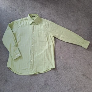 Camisa de franela de algodón Orvis Signature Collection talla grande verde lima - Imagen 1 de 13