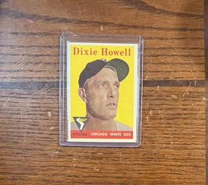 1958 Topps - Dixie Howell #421 NM-MT, CENTER, NO CREASES, WHITE SOX,COMBINE SHIP - Picture 1 of 2