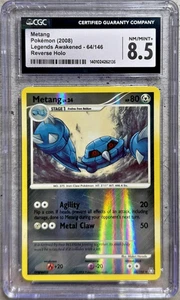 Pokémon Card Metang Rev Holo CGC 8.5 NM/Mint+, Legends Awakened 64/146, 2008 (1) - Picture 1 of 6