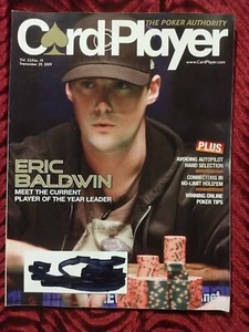 Card Player September 29, 2009 - No Limit Hold'em Poker - Pot Limit Omaha - Picture 1 of 3