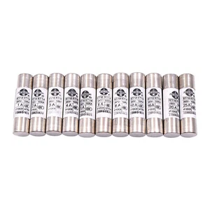 Keramiksicherung zylindrisch nach IEC (Ø/L) 10x38mm 500V RT14 RT18 R015 gG - Bild 1 von 5