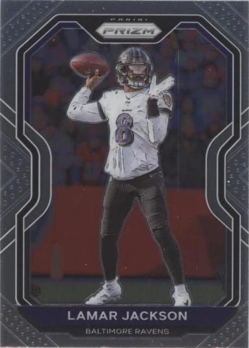2020 Panini Prizm Lamar Jackson #37