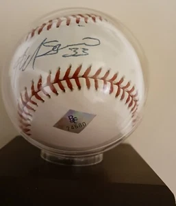 Alfonso Soriano #33 NYY Autographed Baseball w/COA and pic (obtained in person) - Picture 1 of 7