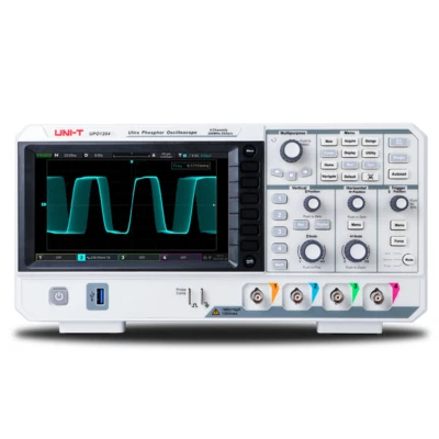 UNI-T UPO1204 200MHz 4-Ch Digital Storage Oscilloscope DSO - Image 1 of 4
