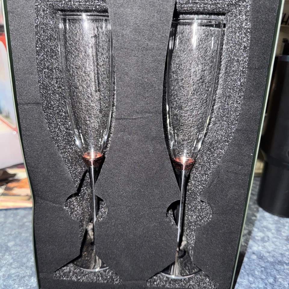 Kate Spade new york Rosy Glow Toasting Flute Pair Lenox - Image 1 of 4